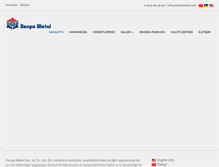 Tablet Screenshot of denpametal.com